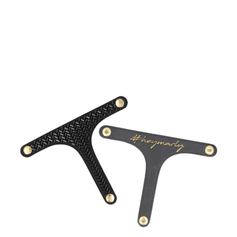 Hey Marly METALLIC BEADS shoe accessories in black