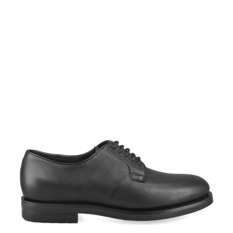 Santoni 17837 N01 Lace-Up Shoes in Black