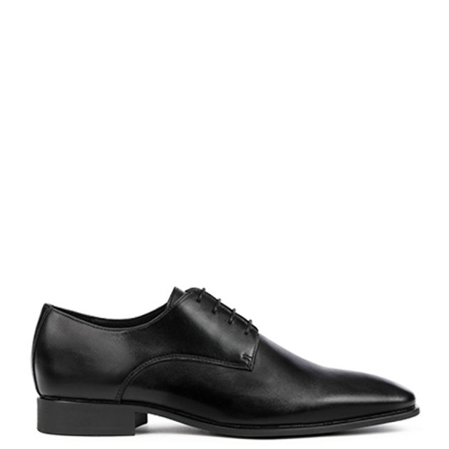 GEOX UOMO HIGH LIFE lace-up shoes in black