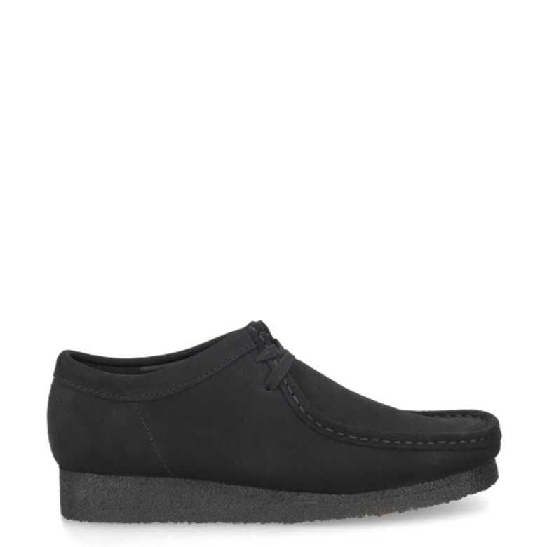 Clarks Wallabee 26188315 7 Schnürschuhe in schwarz