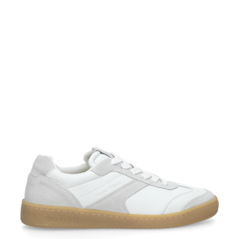 Marc O' Polo COURT M 4A1 lace-up shoes in white