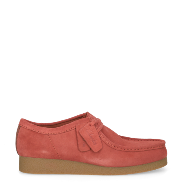 Clarks WallabeeEVO 26180921 7 Lace-up shoes in red