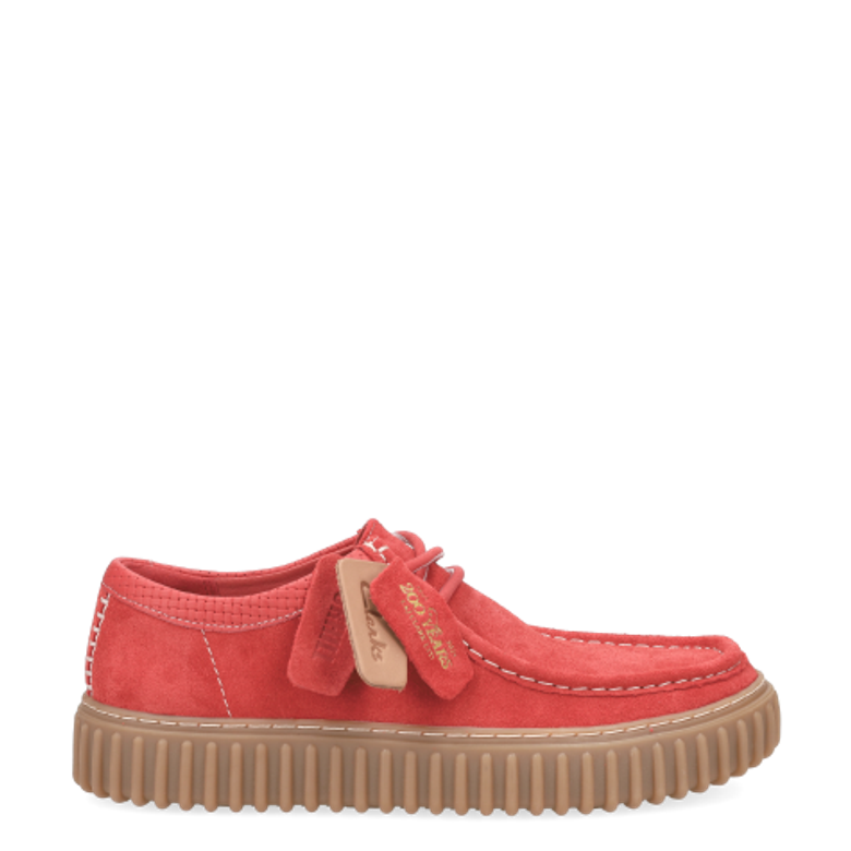 Clarks Torhill Lo 26180908 7 Lace-up shoes in red