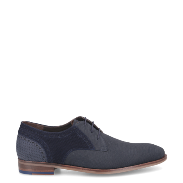 Floris van Bommel SFM-30361-41-02 DE STAPPER Schnürschuhe in blau