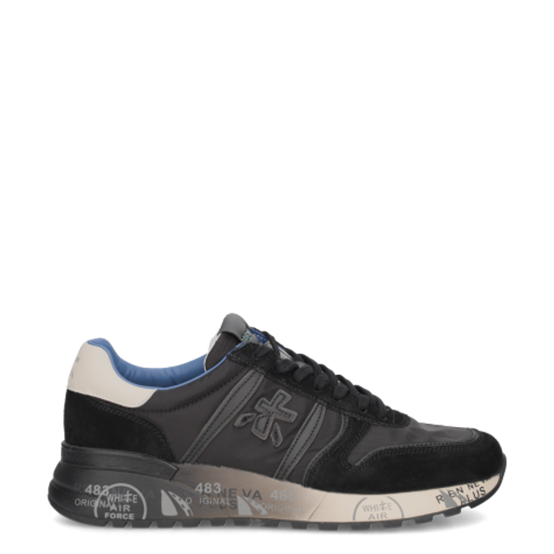 Premiata LANDER 7079 sneaker in black