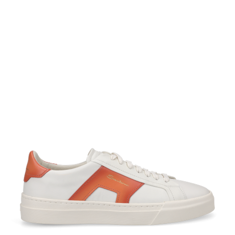 Santoni 21779 I50 sneaker in white