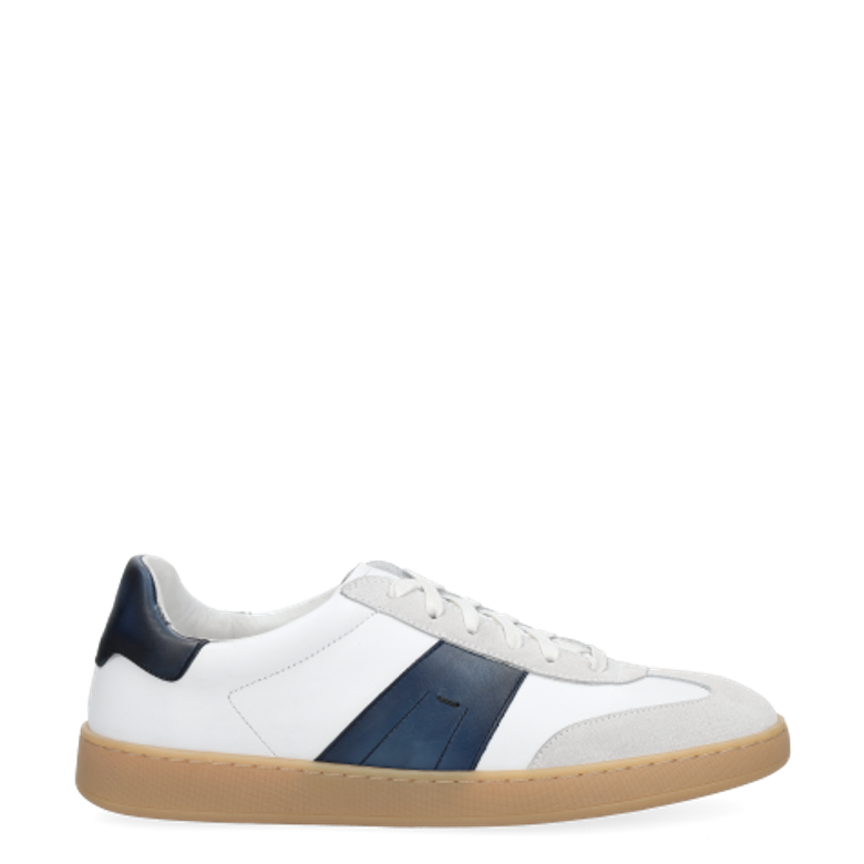 Magnanni 25851-759 BLANCO AZUL sneaker in white