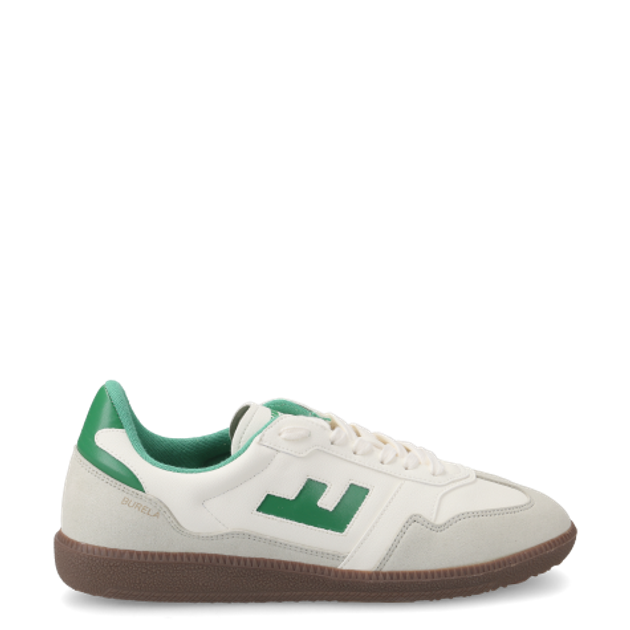 Flamingos' Life BURELA SLIM OLIMPIC GREEN Sneaker in weiß
