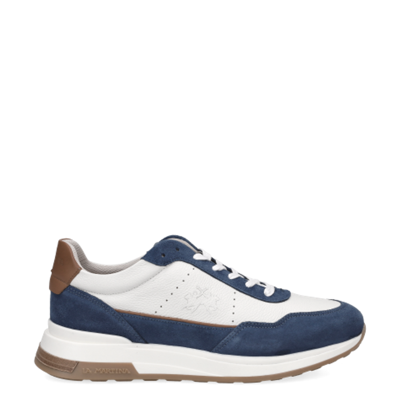 La Martina RUTA 40 sneaker in white