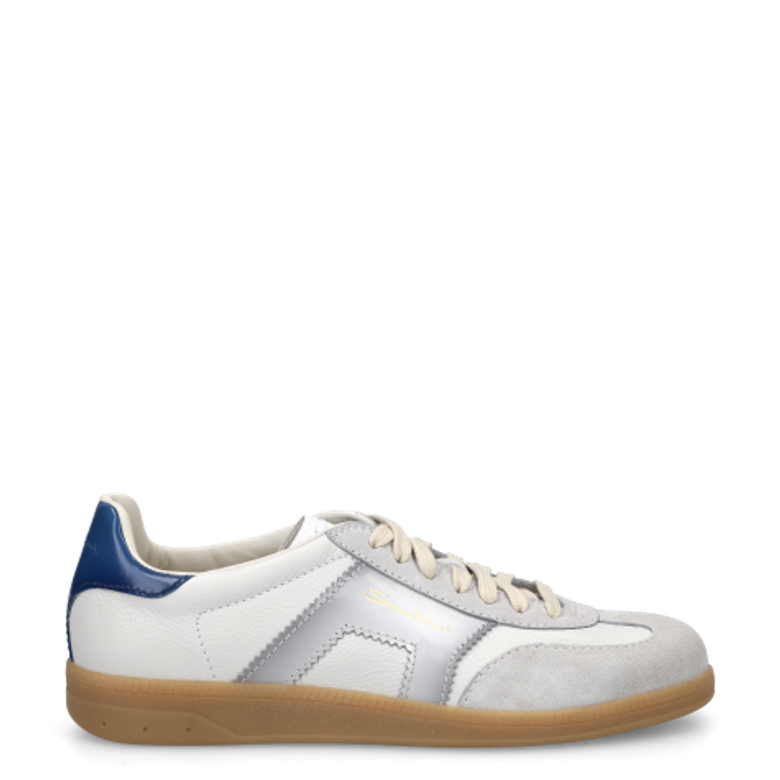 Santoni 21965 I32 sneaker in white