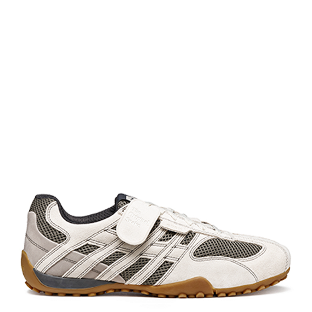 GEOX SNAKE sneaker in white