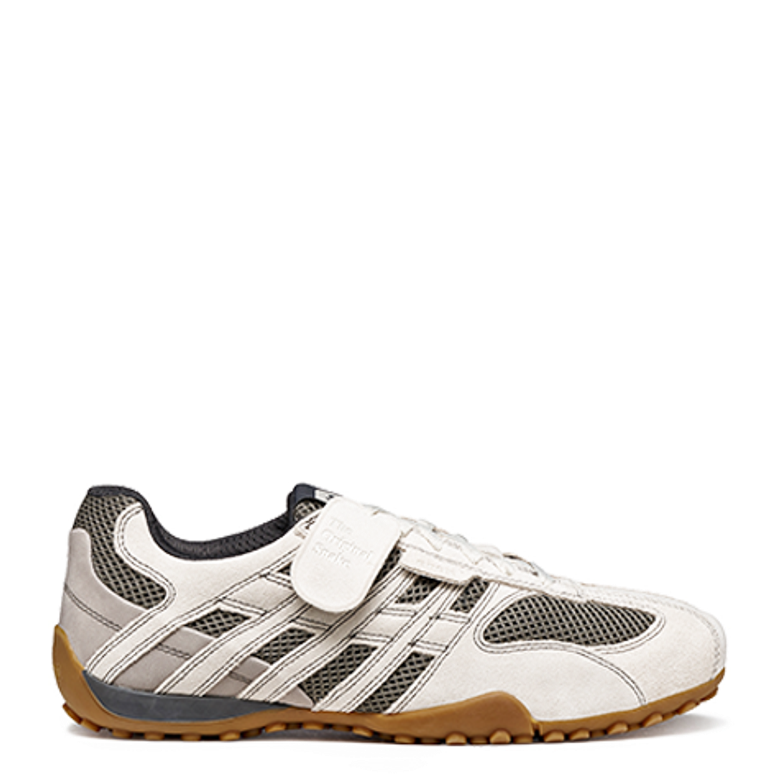GEOX SNAKE sneaker in white