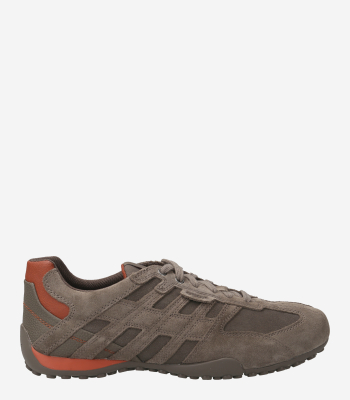 GEOX UOMO SNAKE Sneakers in gray combined buy online