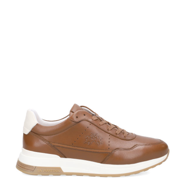 La Martina RUTA 40 sneaker in brown