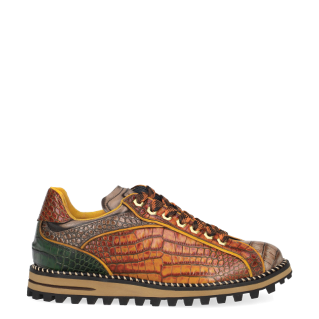 Lorenzi 17070 MESSICO AL ROCCIA sneaker in brown
