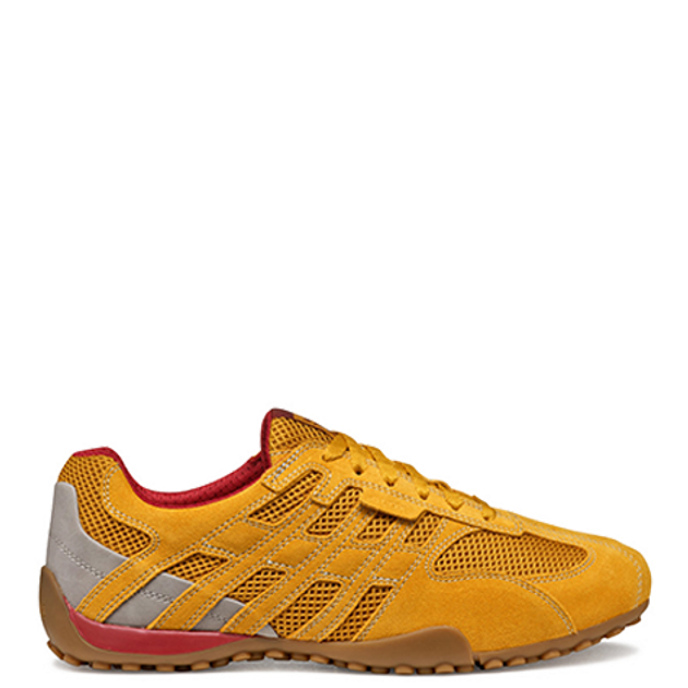 GEOX SNAKE sneaker in yellow