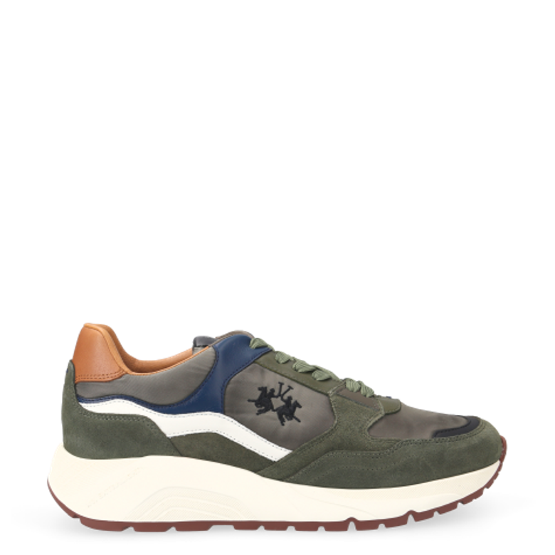 La Martina INDIPENDENCIA 1810 sneaker in green