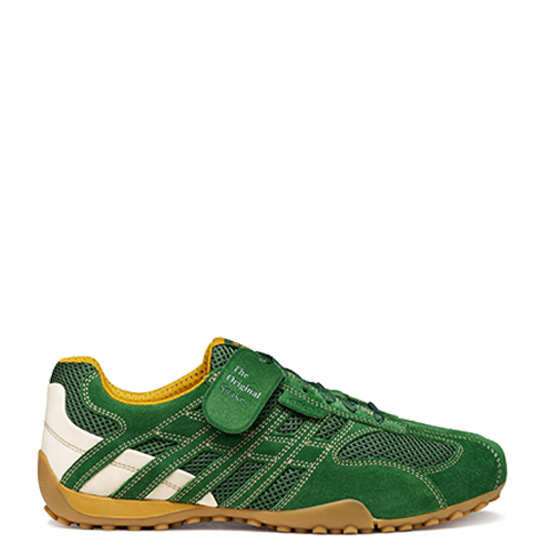 GEOX SNAKE sneaker in green