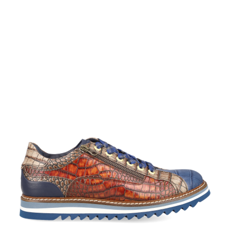 Lorenzi 9634 BUGATTI AL COBANDO Sneaker in blau