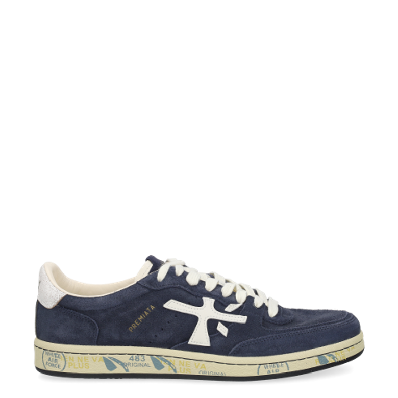 Premiata BSKTCLAY 7708 Sneaker in blau
