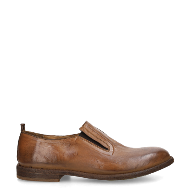 Moma 14502F-VIV WHISKY slip-on shoe in brown