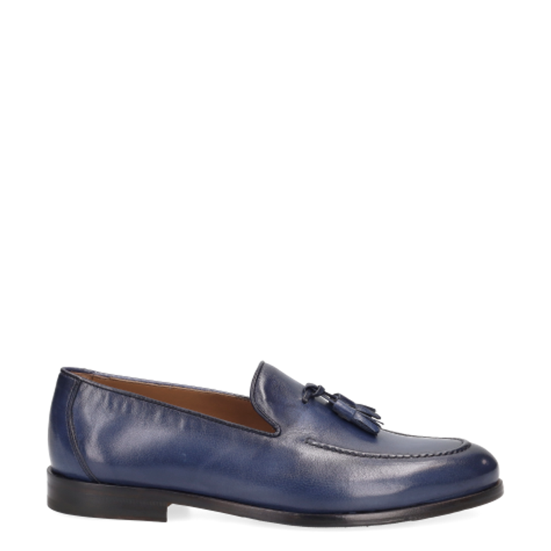 Flecs M700-137 DEEP BLU slip-on shoe in blue