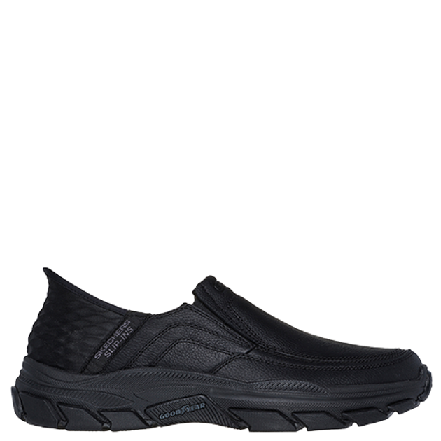 Skechers RESPECTED slip-on shoes in black