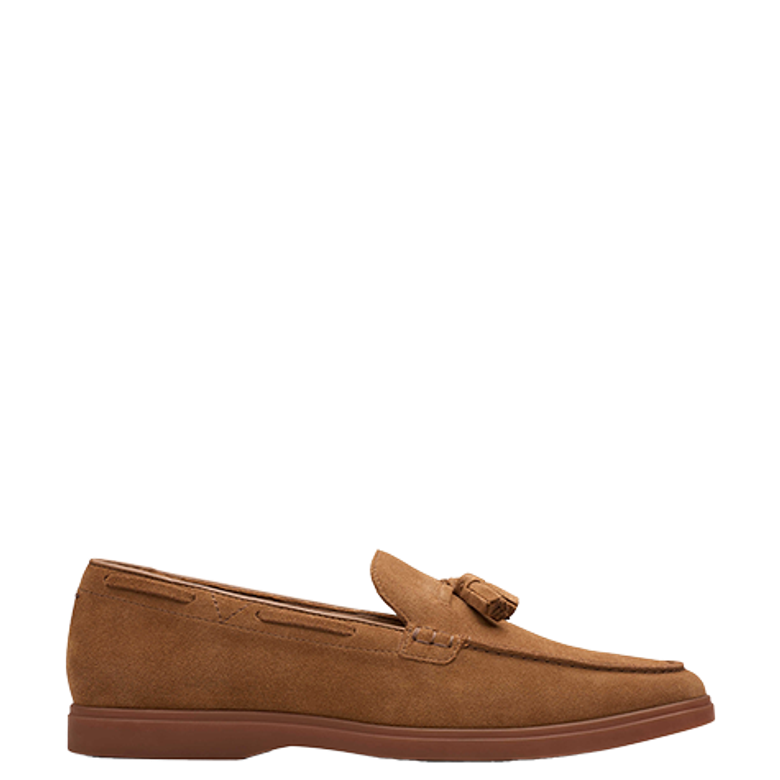 Clarks Torford Tassel 26180333 7 slip-on shoe in brown