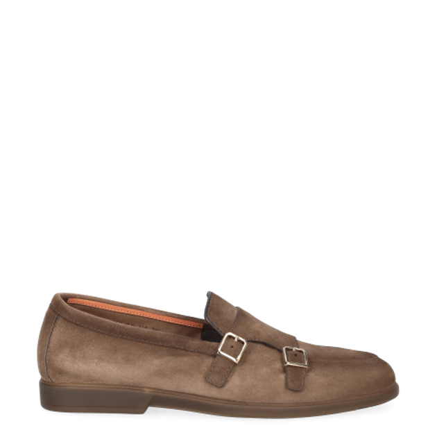 Santoni MGAR19006TGRSEAAM21 slip-on shoe in brown