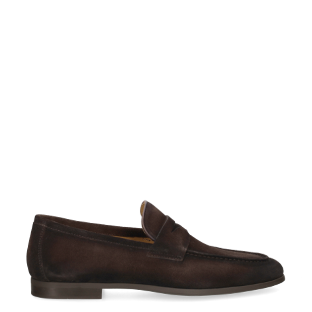 Magnanni 25396 MARRON slip-on shoe in brown