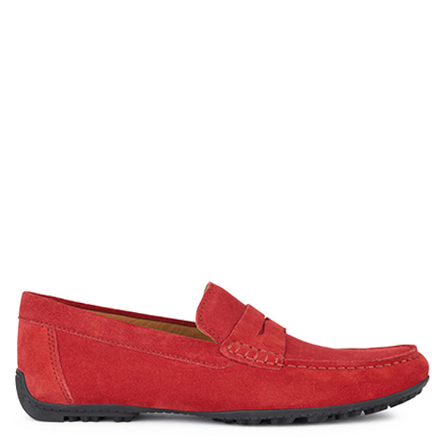 GEOX KOSMOPOLIS slip-on shoes in red