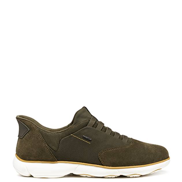GEOX NEBULA 2.0 PLUS slip-on shoe in green
