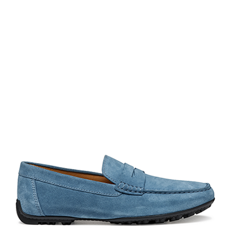 GEOX KOSMOPOLIS slip-on shoes in blue