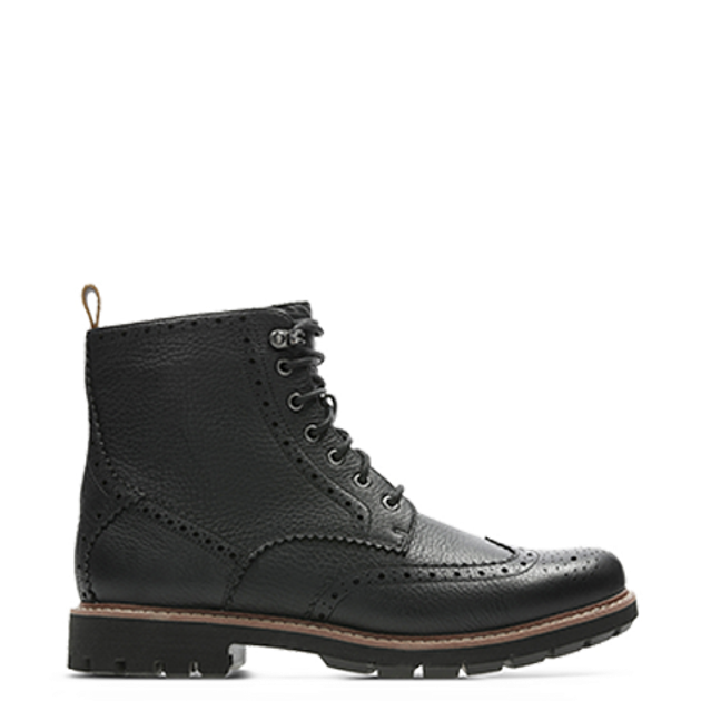 Clarks Batcombe Lord 26134857 7 Boots in schwarz