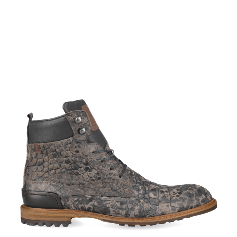 Floris van Bommel Crepi Boots in grau