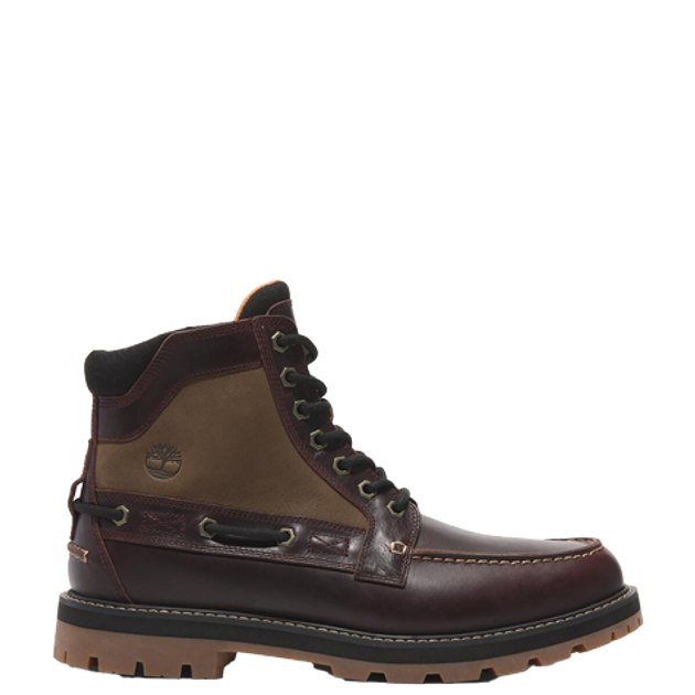 Timberland A697H BRITTON ROAD MID LACE UP boots in red
