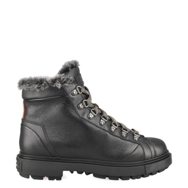 Santoni 18190 N01 Warm Lining in Black