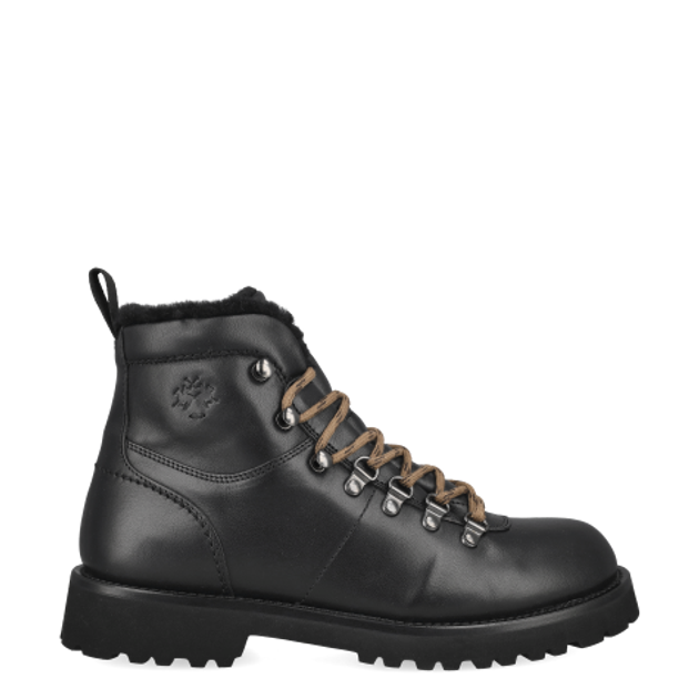 La Martina COWHIDE Warmfutter in schwarz