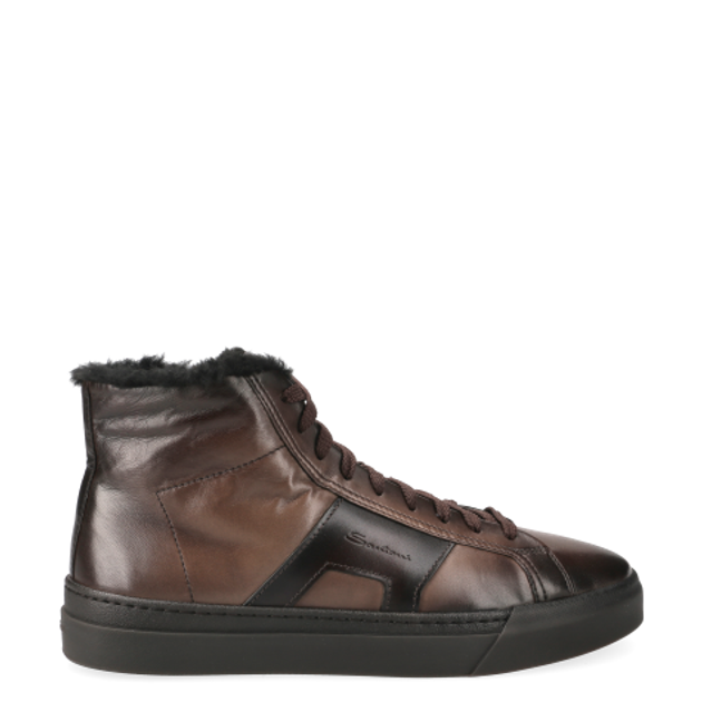 Santoni 21932 T50 warm lining in brown