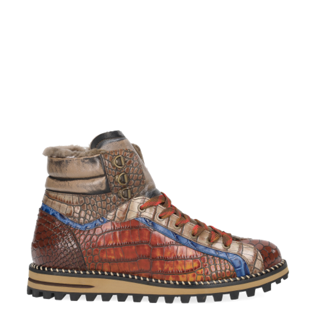 Lorenzi 17085 FRESH AL ROSSO warm lining in brown