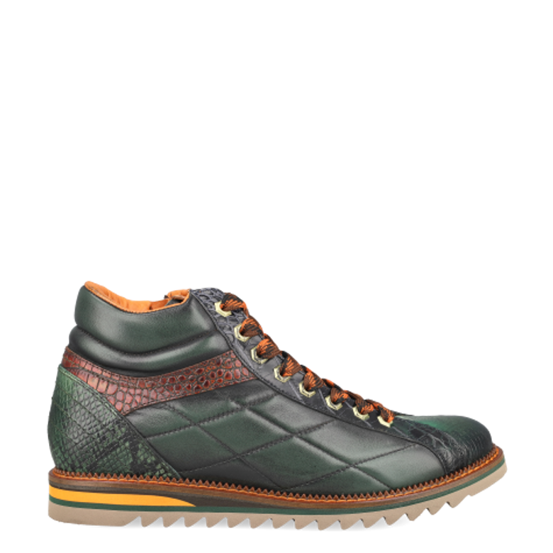 Lorenzi 17861 TROPEA MONTONE SMERALDO Warm Lining in Green