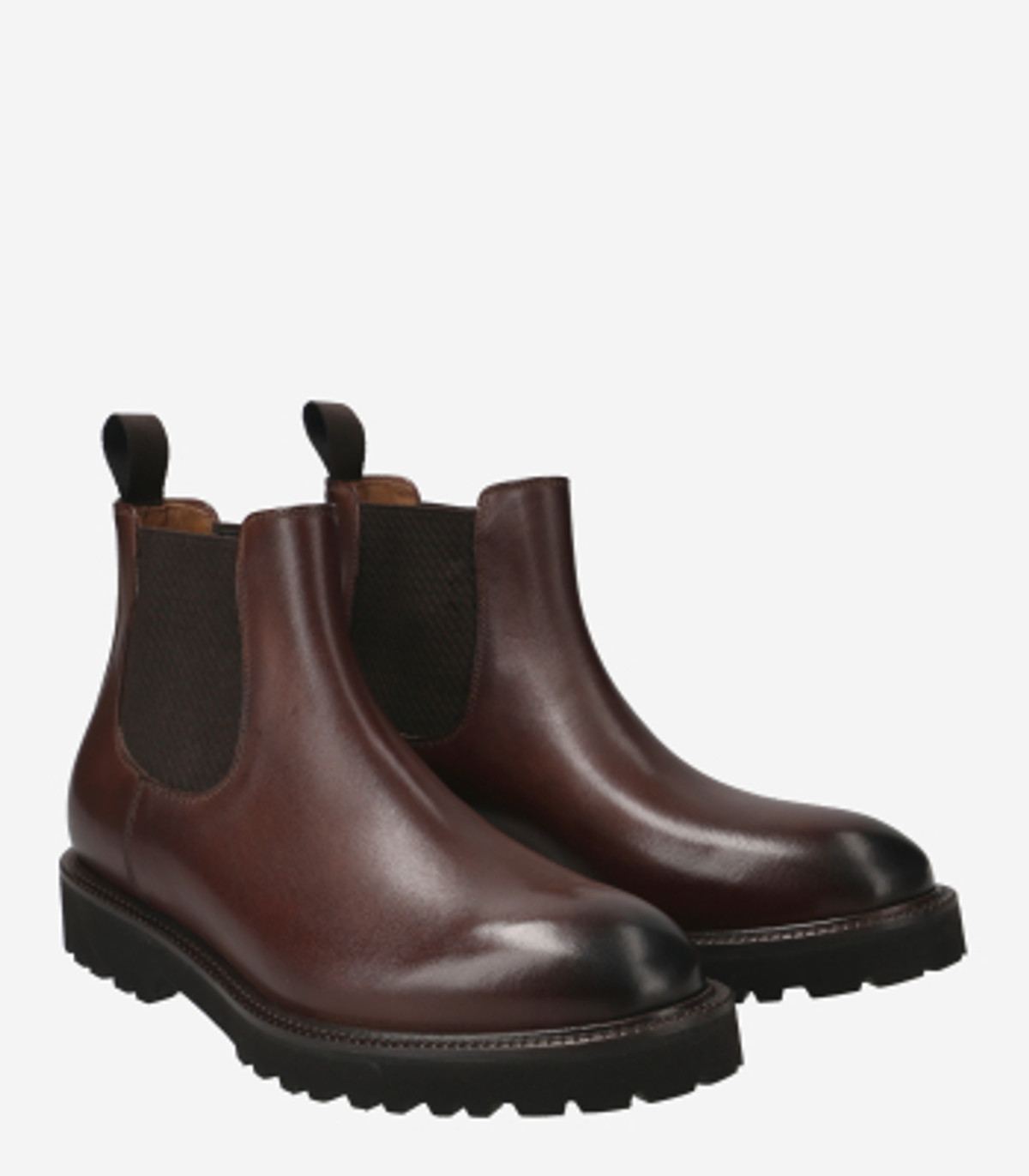 Flecs F430-4 TDM Chelsea Boots in brown buy online