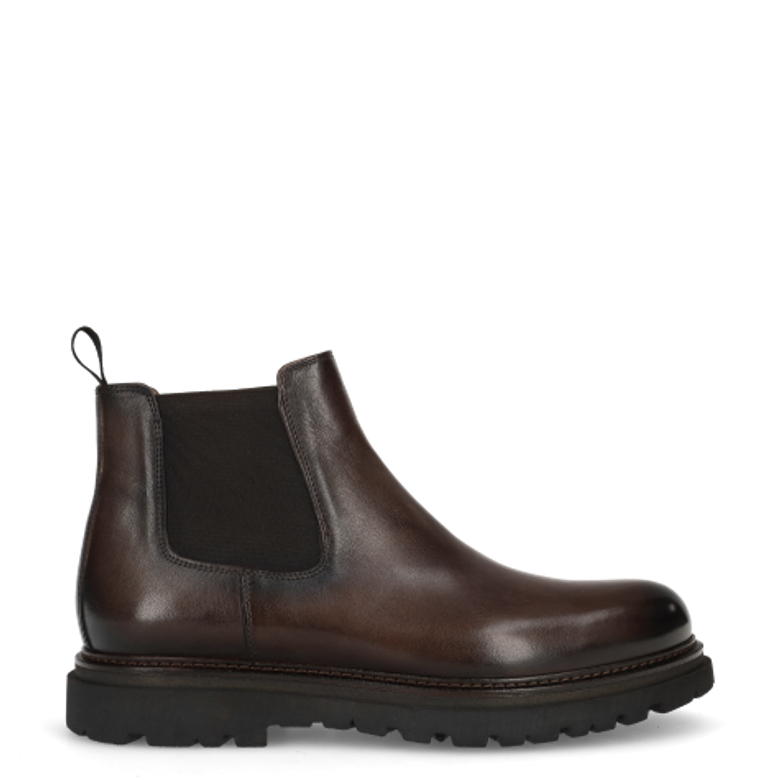 Flecs F630-6 BUFALO CAFFE ankle boots in brown