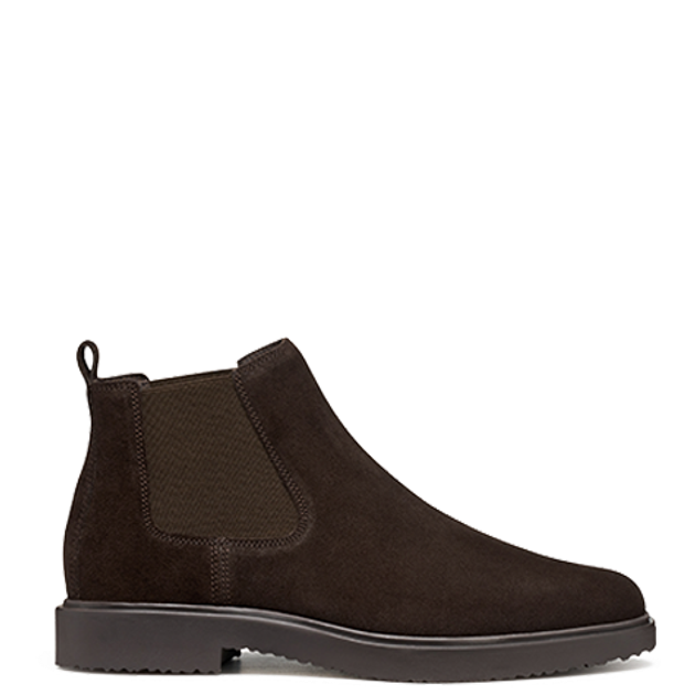 GEOX MASSIMIANO ankle boots in brown