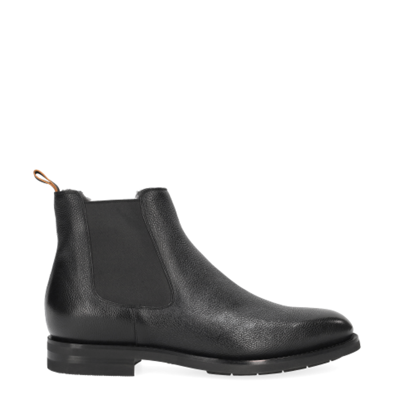 Santoni 17838 N01 warm lining in black