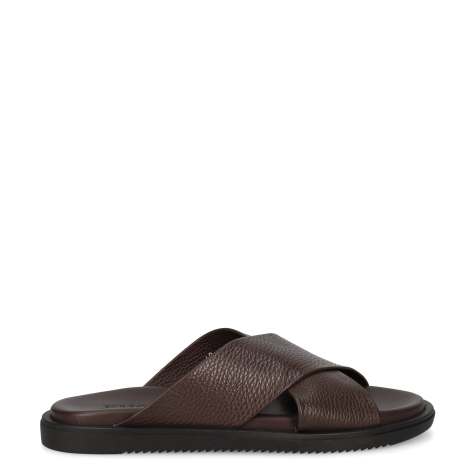 Clarks｜SLIPPERS (Torford Cross (26181382)) Clarks Torford Cross leather sandals black - Esdemarca Store