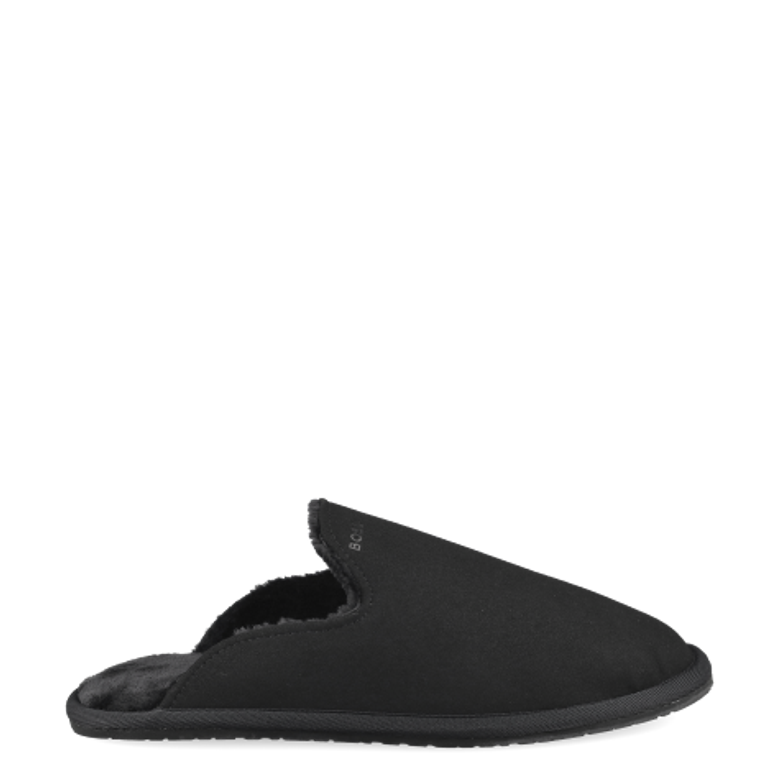 Boss Home_Slip Slippers in Black