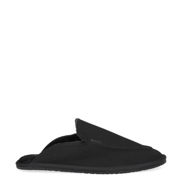 Boss Home_Mule slippers in black