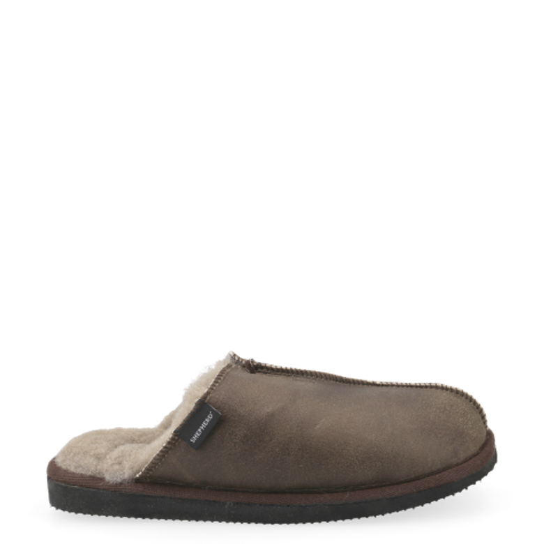 Shepherd 1201253 HUGO slippers in brown