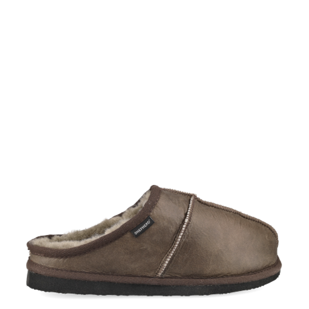 Shepherd 2534253 Bobo Stone Oiled Antique Slippers in Brown